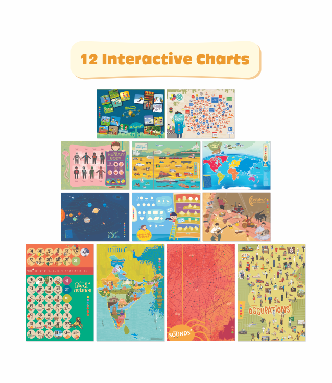 Smartchart educational book for 5 -10 years olds kids