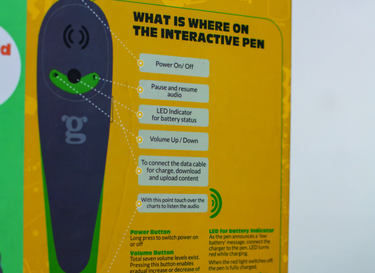 interactive learning book - talking pen