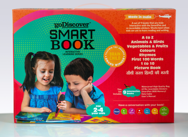 SmartBook Interactive Learning Books for 2 to 4 Year Kids