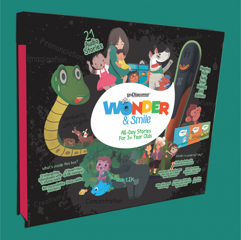 Wonder & Smile Interactive Story Books 21 stories with sound effects & narration